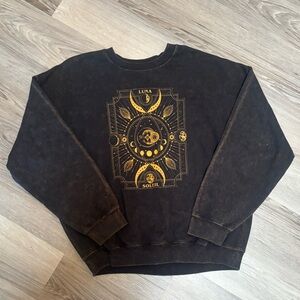 vintage astrology moon crewneck 🌙